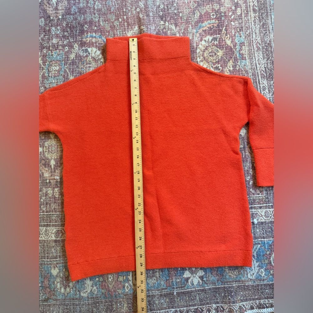 Free People Red Turtleneck Sweater - Picture 6 of 14